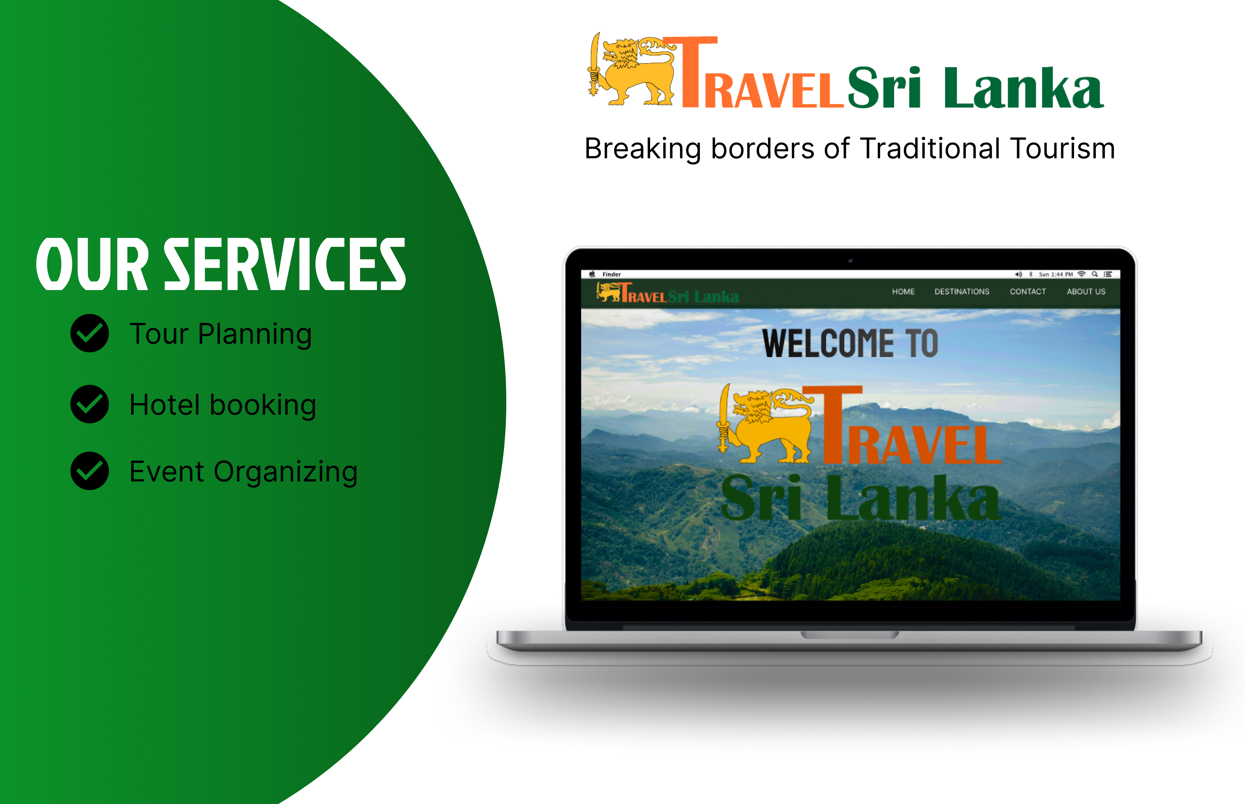 TRAVEL SRI LANKA UI DESIGN